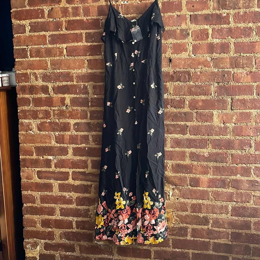 Blu Pepper maxi dress L
